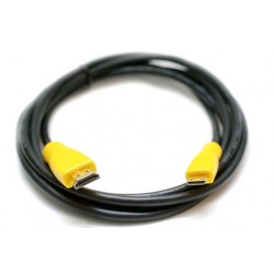 Видео кабель Mini HDMI to HDMI, 2m, позолоченные коннекторы, Blister, 1.3V
