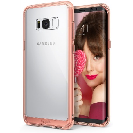 Чехол Ringke Fusion для Samsung G955 Galaxy S8 Plus (Rose Gold)