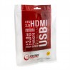 Адаптер Extradigital USB Type-C to HDMI/USB 3.0/Type-C (0.15m)