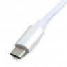 Адаптер Extradigital USB Type-C to VGA/USB 3.0/Type-C (0.15m)