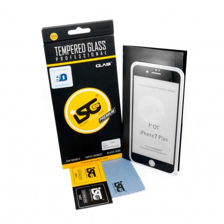 Защитное стекло iSG Tempered Glass 3D Full Cover для Apple iPhone 7 Plus/8 Plus (Black) (SPG4406)