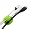 Органайзер для кабеля Cable Clips CC-943 (Green / Pink)