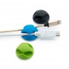 Органайзер для кабеля Cable Clips CC-929 (Black / Blue / Green)
