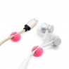 Органайзер для кабеля Cable Clips CC-908 mini (Pink)