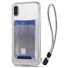 Чехол Ringke Air для Apple iPhone XR (Clear) (Slot card case+Lanyard strap)