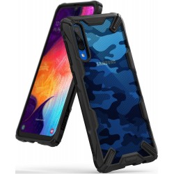 Чехол Ringke Fusion X Design для Samsung Galaxy A50 Camo Black (RCS4530)