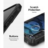 Чехол Ringke Fusion X Design для Samsung Galaxy Note 8 CAMO BLACK (RCS4629)
