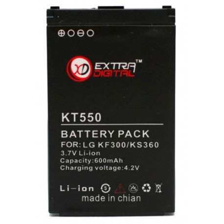 Акумулятор для LG KF300, 600 mAh (BML6242)