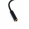 Кабель Extradigital Audio 3.5mm (Plug-Socket) - Type C  0.12m