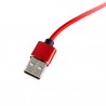 Кабель Extradigital USB A - Type C x2 1.0m