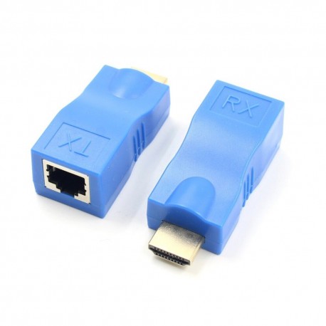 Адаптер Extradigital HDMI к кабелю RJ45 (Patch Cord)