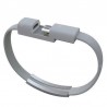 Кабель Extradigital USB Type C to USB 2.0 AM - браслет, 0.2m Серый KBU1779