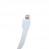 Кабель Extradigital Lightning to USB  - браслет, 0.2m Белый KBU1781
