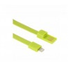 Кабель Extradigital Lightning to USB  - браслет, 0.2m Зеленый KBU1782