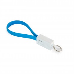Кабель Extradigital Micro USB to USB  - брелок, 0.18m Голубой KBU1785
