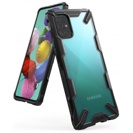 Чехол Ringke Fusion X для Samsung Galaxy A51 2019 Black (RCS4692)