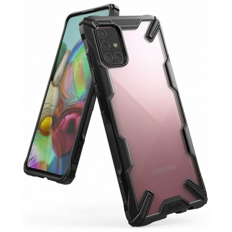 Чехол Ringke Fusion X для Samsung Galaxy A71 2019 Black (RCS4694)