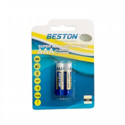 Батарейка Beston AAA 1.5V Alkaline, 2шт