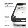 Чехол Ringke Fusion X для Apple iPhone 12/12 Pro BLACK (RCA4789)