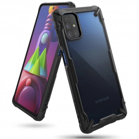 Чехол Ringke Fusion X для Samsung Galaxy M51 BLACK (RCS4803)
