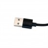 Кабель Extradigital Magnetic USB - Lightning Black