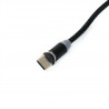 Кабель Extradigital Magnetic USB - USB Type-C Black