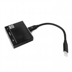 Адаптер Extradigital Type C - HDMI 4K 60Hz / USB / Type C KBH1802