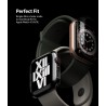 RINGKE SLIM CASE для Apple Watch 5, Apple Watch 4, Apple Watch 6. Apple Watch SE (44mm) Dark Gray / Clear (RCA4911)