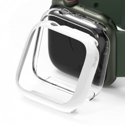 Защитная накладка для часов RINGKE SLIM CASE для Apple Watch 7 41mm White + Clear (RCA4982)