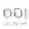 Защитная накладка для часов RINGKE SLIM CASE для Apple Watch 7 41mm White + Clear (RCA4982)