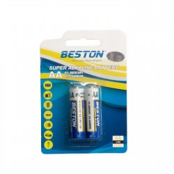 Батарейка Beston AA 1.5V Alkaline, 2шт