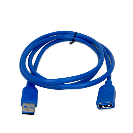 Extradigital USB 3.0 AM - AF, 1.5m, 28 AWG, Super Speed