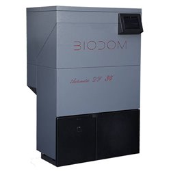 Пелетний котел з системою самоочищення Biodom 27А