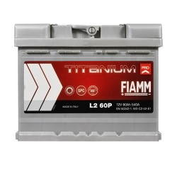 Автомобільний акумулятор FIAMM Titanium Pro 60Аh 540А L+ (лівий +)