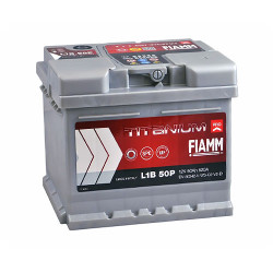 Автомобільний акумулятор FIAMM Titanium Pro 50Аh 520А R+ (правий +)
