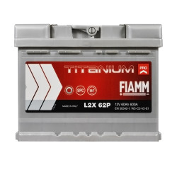 Автомобільний акумулятор FIAMM Titanium Pro 60Аh 600А L+ (лівий +)