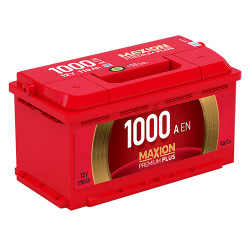Автомобільний акумулятор MAXION Premium Plus 110Аh 1000A R+ (правий +)