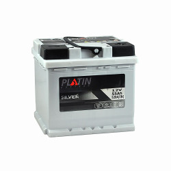 Автомобільний акумулятор PLATIN Silver 55Ah 520A R+ (правий +) MF