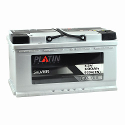 Автомобільний акумулятор PLATIN Silver 100Ah 920A R+ (правий +) MF