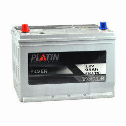 Автомобільний акумулятор PLATIN Silver Asia 95Ah 830A L+ (лівий +) SMF