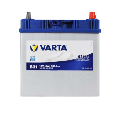 Автомобільний акумулятор VARTA Blue Dynamic Asia 45Ah 330A R+ (правий +) B31 тонка клема