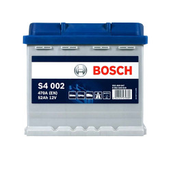 Автомобільний акумулятор BOSCH 52Ah 470A R+ (правий +) (S40 020)