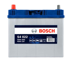 Автомобільний акумулятор BOSCH Asia 45Ah 330A L+ (лівий +) тонка клема B24 (S40 220)