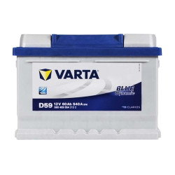 Автомобільний акумулятор VARTA Blue Dynamic 60Ah 540A R+ (правий +) D59 LB2 (h175)