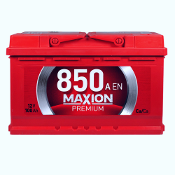 Автомобільний акумулятор MAXION Premium 100 Аh 850A R+ (правий +) TR L5