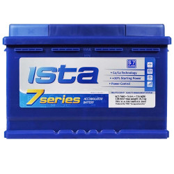 Автомобільний акумулятор ISTA 7 Series 74Ah 720A R+ (правий +) L3