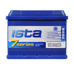 Автомобільний акумулятор ISTA 7 Series 60Ah 600A R+ (правий +) L2