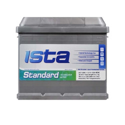 Автомобільний акумулятор ISTA Standard 50Аh 420А R+ (правий +) L2