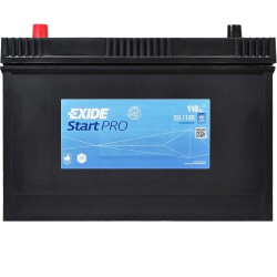 Автомобільний акумулятор EXIDE Start PRO 110Аh 950A L+ (лівий +) EG110B 330*173*240
