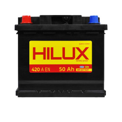 Автомобільний акумулятор HILUX Black 50Ah 420A L+ (лівий +) L1